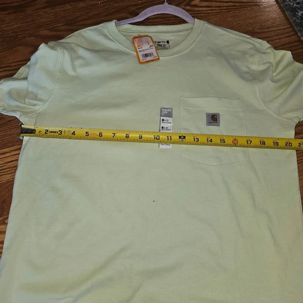 Carhartt Loose Fit Heavy Weight Short Sleeve Pocket T Shirt Size Medium - Picture 5 of 6